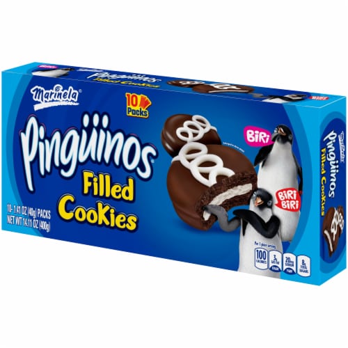 Marinela Pinguinos Filled Cookies Perspective: right