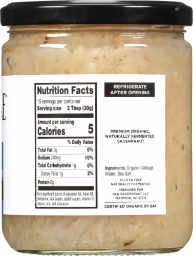 Saverne® Organic Artisanal Kraut Perspective: right