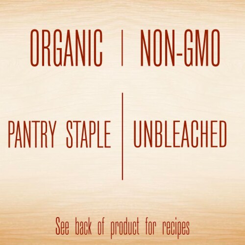 Arrowhead Mills White Unbleached Organic All Purpose Flour Perspective: right