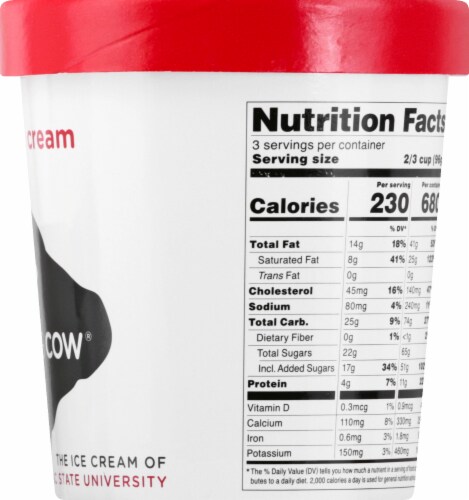 Howling Cow® Cookies and Cream Ice Cream Perspective: right