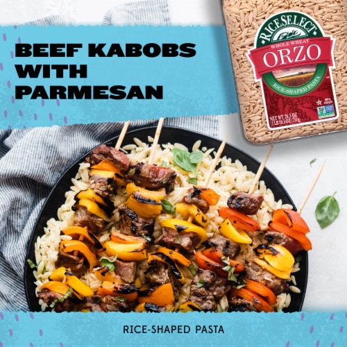 RiceSelect Whole Wheat Orzo Perspective: right