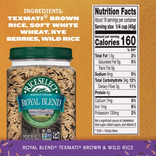 RiceSelect Royal Blend Whole Grain Rice Perspective: right