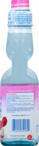 Shirakiku Lychee Ramune Soda Perspective: right