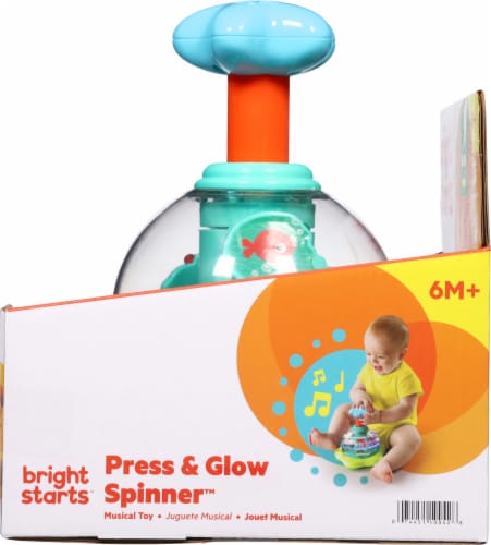 Bright Starts™ Press & Glow Spinner™ Toy Perspective: right