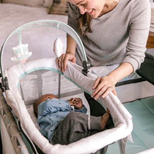 Ingenuity Smart and Simple 3 Piece Portable Playard with Storage