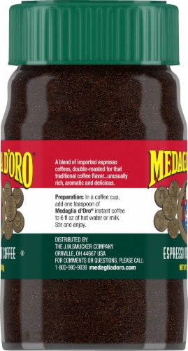 Medaglia D'oro® Espresso Instant Coffee Perspective: right