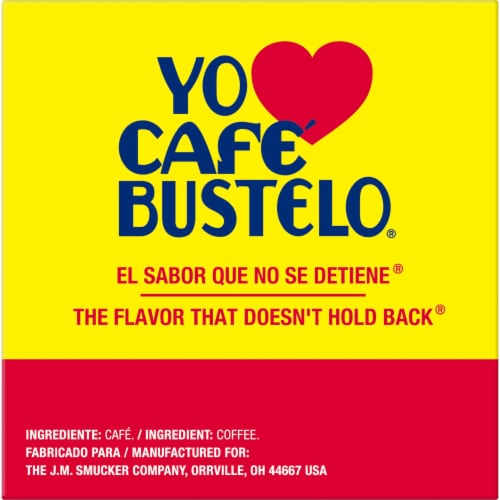 Café Bustelo® Espresso Style Dark Roast K-Cup Coffee Pods Perspective: right