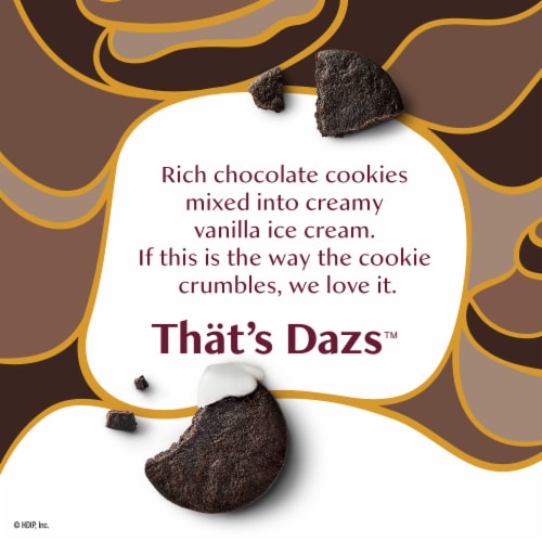 Haagen Dazs® Cookies & Cream Ice Cream Pint Perspective: right