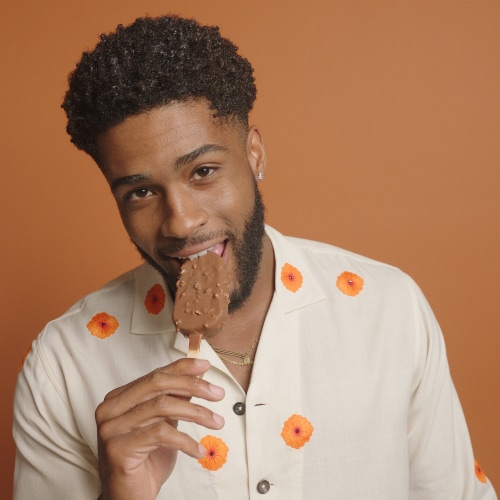 Haagen Dazs® Coffee Almond Toffee Crunch Ice Cream Bars Perspective: right