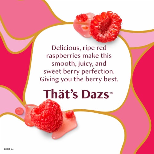 Haagen Dazs® Raspberry Sorbet Pint Perspective: right