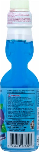 Yappari Ramune Blueberry Soda Perspective: right