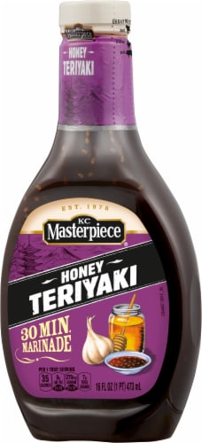 KC Masterpiece Honey Teriyaki Marinade Perspective: right