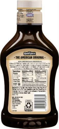 KC Masterpiece Original Barbecue Sauce Perspective: right