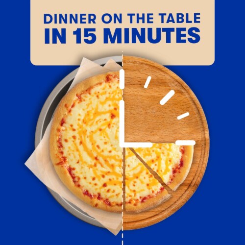 Jack’s Rising Crust Cheese Frozen Pizza Perspective: right