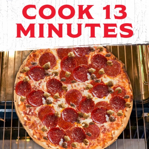Jack's® Original Thin Crust Sausage and Pepperoni Frozen Pizza Perspective: right