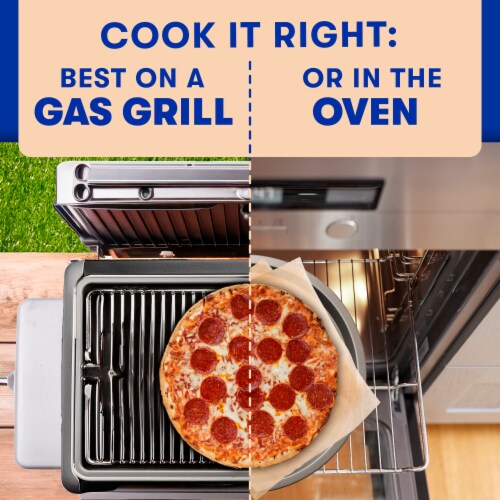 Jack’s Thin Crust Pepperoni Frozen Pizza Easy Dinner Perspective: right