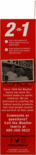 Mueller's Reversible Thumb Stabilizer Perspective: right