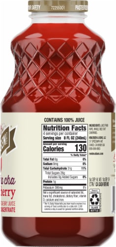 R.W. Knudsen® Cha Cha Not From Concentrate Red Tart Cherry Juice Perspective: right