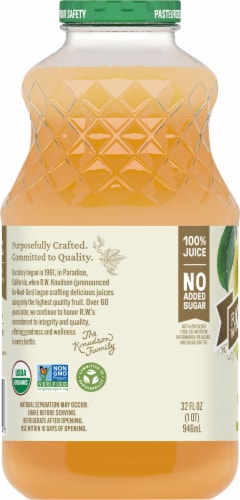 R.W. Knudsen Organic Pear Juice Perspective: right