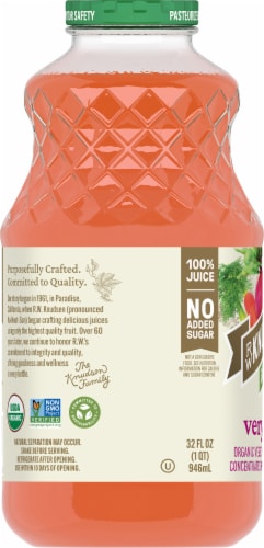 R.W. Knudsen Organic Original Very Veggie Juice Perspective: right