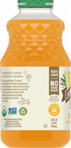 RW Knudsen Organic Pineapple Perspective: right