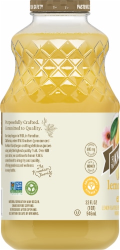 RW Knudsen Lemon Ginger Echinacea Perspective: right