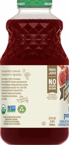 RW Knudsen Organic Blueberry Pomegranate Juice Blend Perspective: right