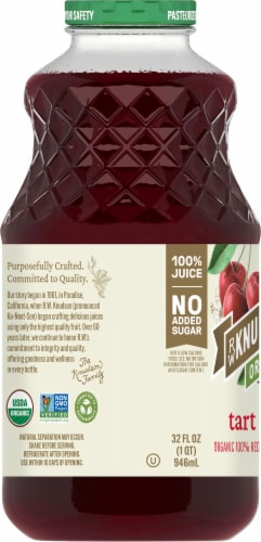 RW Knudsen Family Organic Just Tart Cherry Juice Perspective: right