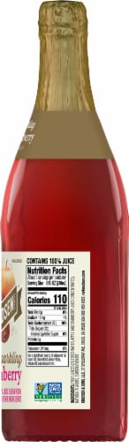 R.W. Knudsen Family® Sparkling Cranberry Juice Perspective: right