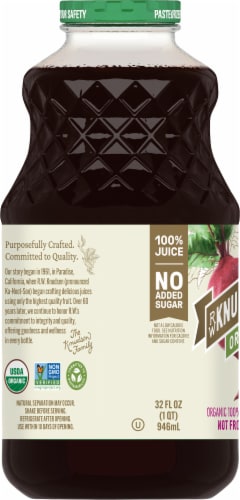 RW Knudsen Organic Beet Juice Perspective: right
