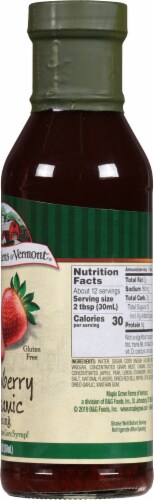 Maple Grove Farms Strawberry Balsamic Dressing Perspective: right