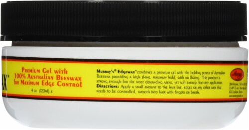 3) Murray's Edgewax Hair Dressing Premium Gel with 100% Australian Beeswax