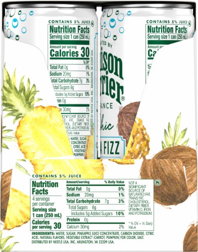 Maison Perrier® Chic Pina Fizz Sparkling Beverages Perspective: right