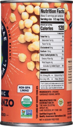 Westbrae Natural® Organic Garbanzo Beans Perspective: right