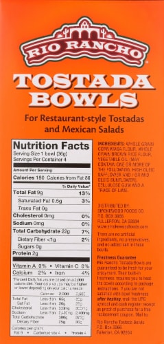Rio Rancho® Tostada Bowls Perspective: right