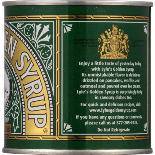 Lyle's Golden Syrup Cane Sugar Syrup Perspective: right