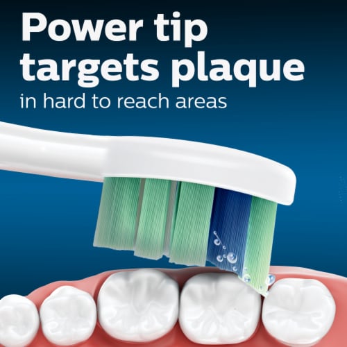 Philips Sonicare White Optimal Plaque Control Replacement Toothbrush Heads Perspective: right