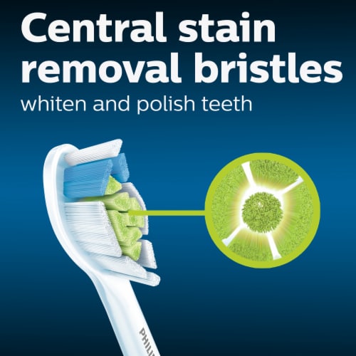 Philips Sonicare White DiamondClean Replacement Toothbrush Heads Perspective: right