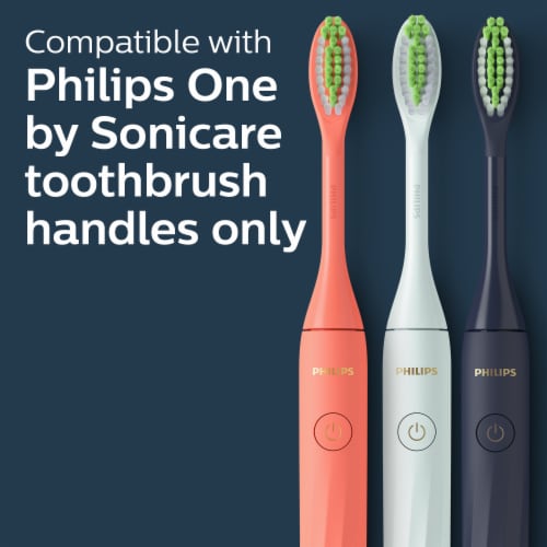 Philips One By Sonicare Replacement Brush Heads - Midnight Blue Perspective: right
