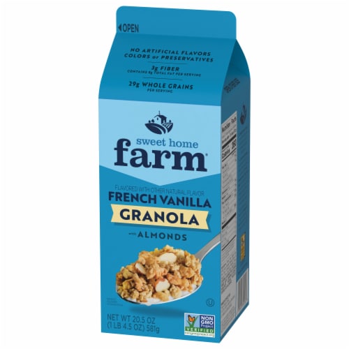 Sweet Home Farm French Vanilla Granola with Almonds Perspective: right