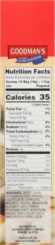 Goodman's® Low Sodium Onion Soup Mix Perspective: right