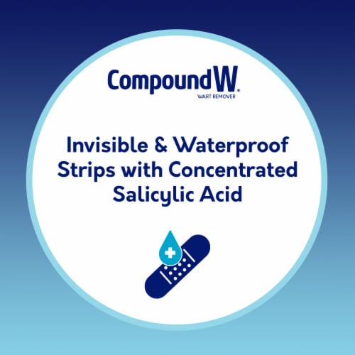 Compound W One Step Max Strength Invisible Wart Remover Strips Perspective: right