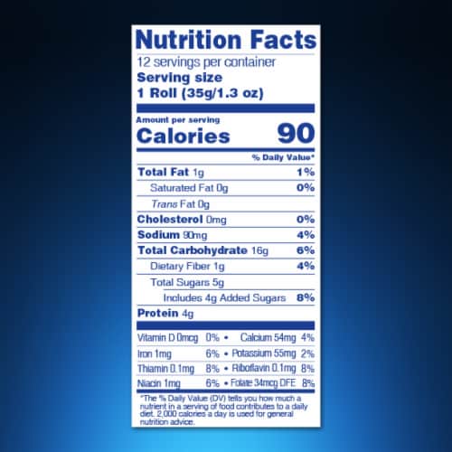 Martins® Sweet Dinner Potato Rolls Perspective: right