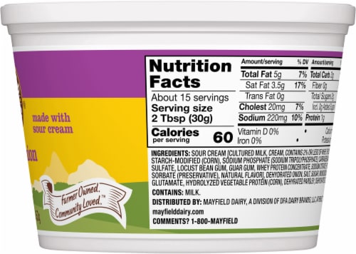 Mayfield Dairy Farms® French Onion Dip Perspective: right