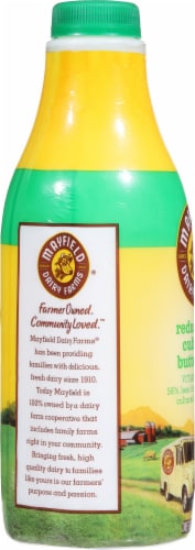 Mayfield Cultured 1.5% Reduced Fat Buttermilk Perspective: right
