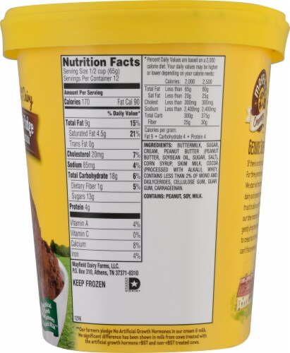 Mayfield™ Peanut Butter Fudge Ice Cream, 48 fl oz - Kroger