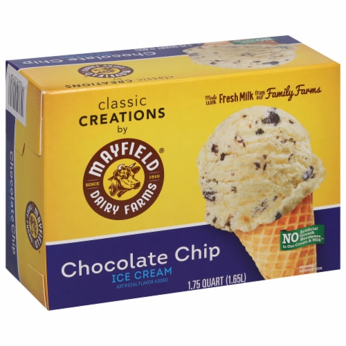 Mayfield Dairy Farms Chocolate Chip Ice Cream Perspective: right