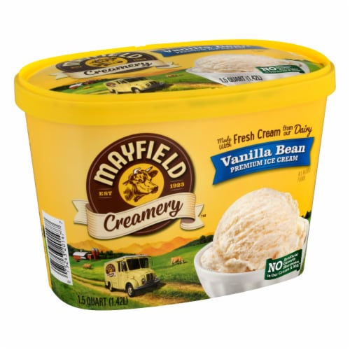 Mayfield Vanilla Bean Ice Cream Perspective: right