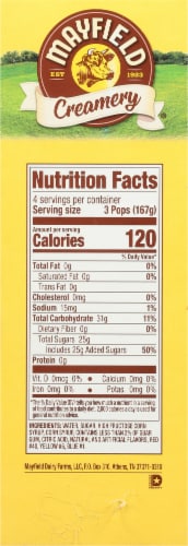Mayfield® Fat Free Pop Stix Perspective: right