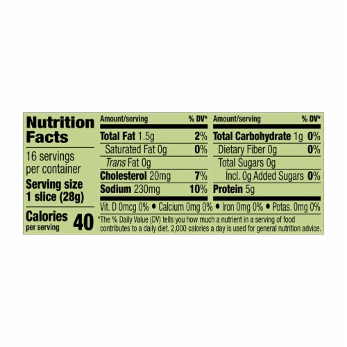 Foster Farms Sliced Oven Roasted White Turkey Perspective: right